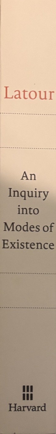 An Inquiry into Modes of Existence — Bruno Latour