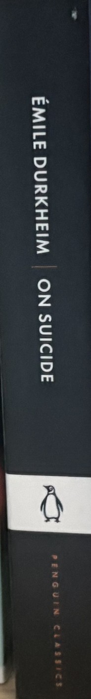 On Suicide — Émile Durkheim